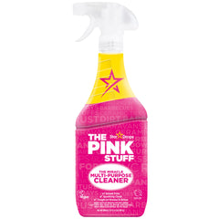 Stardrops Pink Stuff bottle front view for quick kitchen and bathroom cleaning.