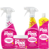 Stardrops The Pink Stuff paste tackles tough grime on tiles and metals