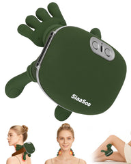StarEEl Siaasoo neck massager with hand-like head cradling the neck.