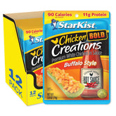 StarKist Chicken Creations Bold Buffalo Style pouch ready for quick lunches.