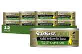 StarKist E.V.O.O. Yellowfin Tuna can in olive oil, ready-to-eat protein boost.