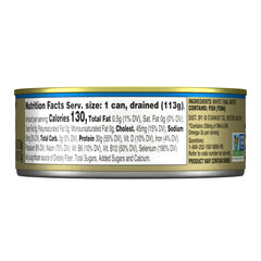 StarKist No Salt Added albacore in water serving highlights low sodium option.
