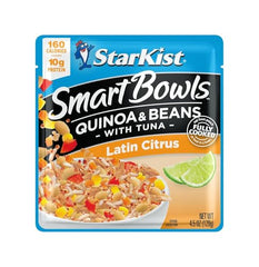 StarKist Smart Bowls ready-to-eat label emphasizing no-prep convenience.