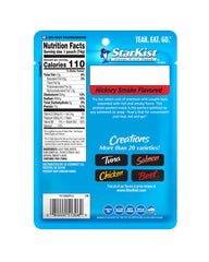 StarKist Hickory Smoked tuna pouch opened ideal for easy salads