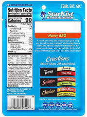 StarKist Tuna Creations Honey BBQ packaging displayed for portable meals on the go