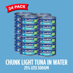 StarKist tuna served over a fresh salad for a quick meal