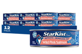 StarKist Wild Pink Salmon can: boneless, skinless, convenient protein source.