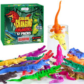 Staroud color-changing alligator bath toy for kids, 6-inch size, ideal for bath time play.