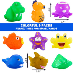 Staroud color-changing dolphin bath toy sparks imagination in warm water changes.