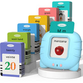 Startcan Spanish-English flashcards with 258 cards for bilingual practice.