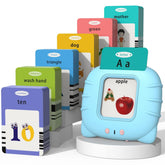 Startcan Talking Cards 510-sides box for interactive learning and sensory exploration.