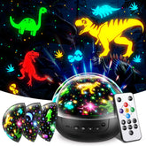 Staryou dinosaur night light with remote for easy bedtime control.