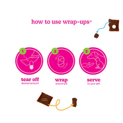 Stashios Wrap-Ups Bacon Cheeseburger sans maïs, gluten ni soja, adapté aux sensibilités