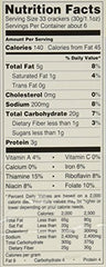 Stauffer's Whales cheddar crackers close-up shows rich cheddar flavor ideal for lunch.