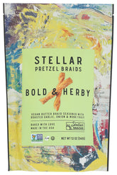 STELLAR SNACKS pretzel braids bag for on-the-go snacking with bold flavor