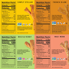 Stellar Snacks Pretzel Braids Simply Stellar offer crisp bites for dips