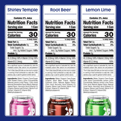Stillers Shirley Temple can with bright cherry-lime profile, a child-friendly treat for celebrations