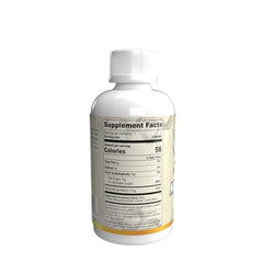 Stinger Detox bottle label close-up highlights natural ingredients and brand logo