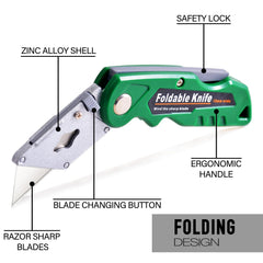 Stino Pro ergonomic handle ensures secure grip during precise cuts.