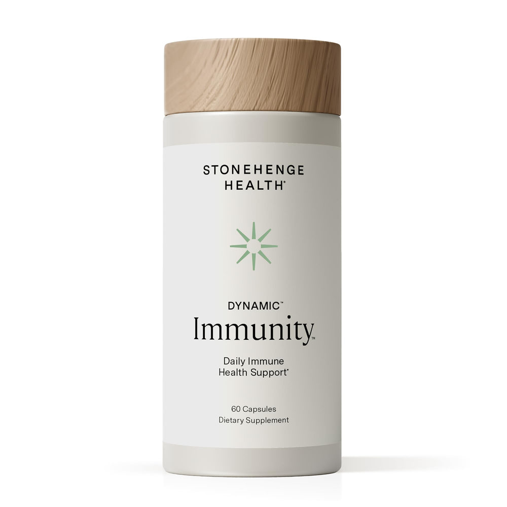 Stonehenge Health Dynamic Immunity bottle front view for daily immune support