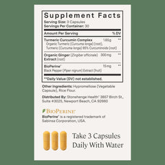 Stonehenge Health dynamic turmeric packaging scene on kitchen counter