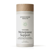 Stonehenge Health menopause support bottle pour shows easy daily dosing for symptom management