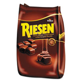 Storck RIESEN bulk bag of dark chocolate caramels for sharing.