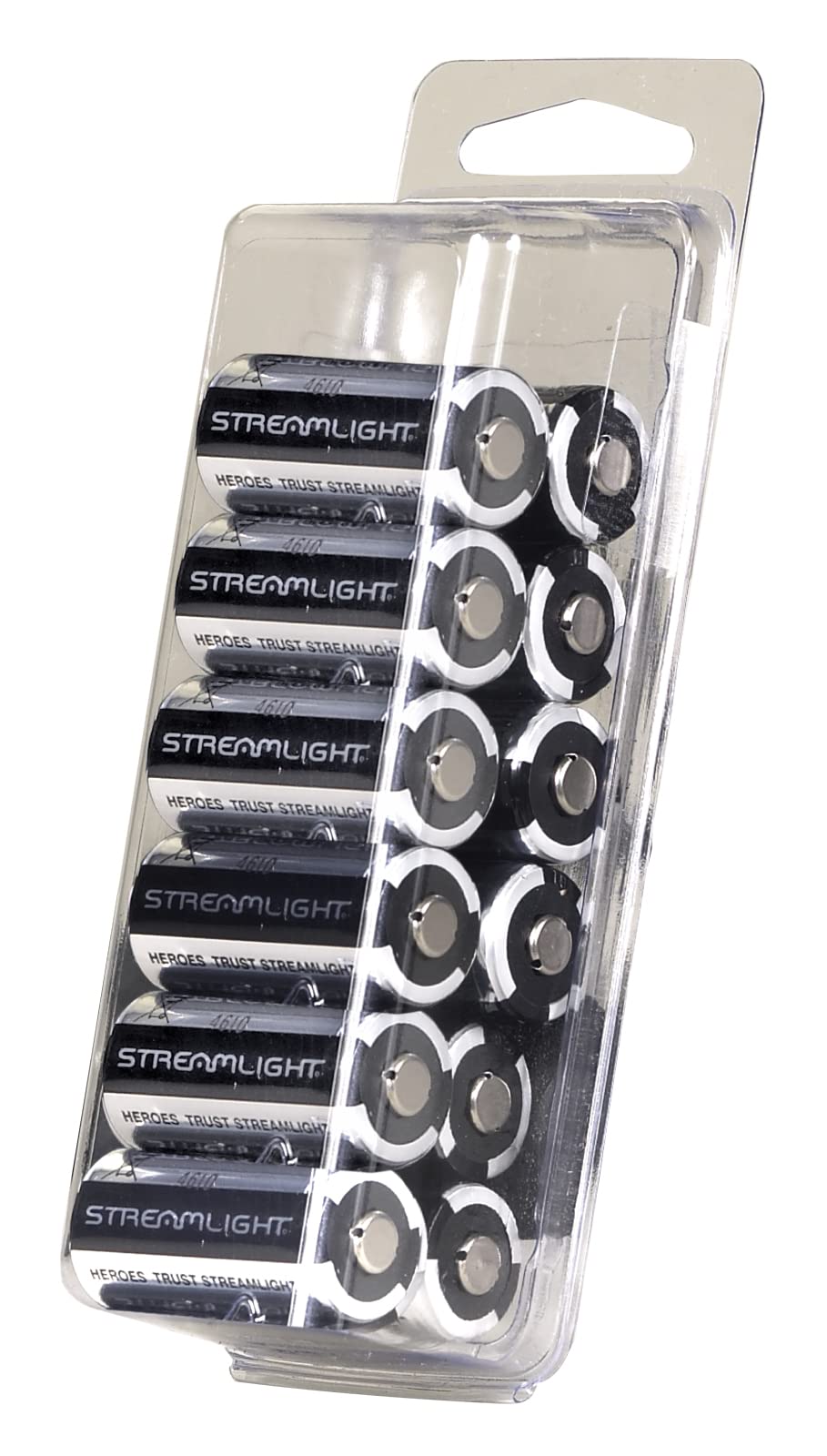 Streamlight 85177 CR123A batteries pack powering a flashlight for reliable use