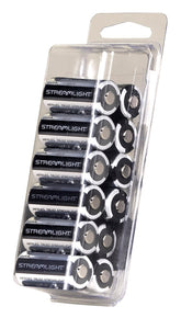 Streamlight 85177 CR123A batteries pack powering a flashlight for reliable use