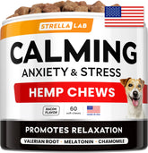 STRELLALAB calming chews bottle ready for fireworks moments.
