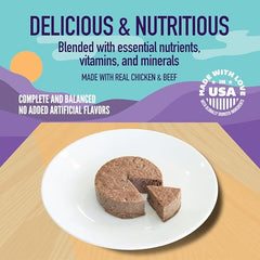 Strongheart ingredients reveal real chicken and beef for protein.