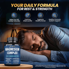 StrongVit L-theanine sleep support capsules suggesting calm evenings.