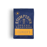 Stumptown Founder's Blend Organic Whole Bean—bright aroma for a balanced morning cup.
