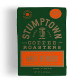 Stumptown Hair Bender whole bean bag ideal for versatile home brewing.