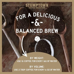 Stumptown Holler Mountain whole beans closeup highlighting aroma and roast depth