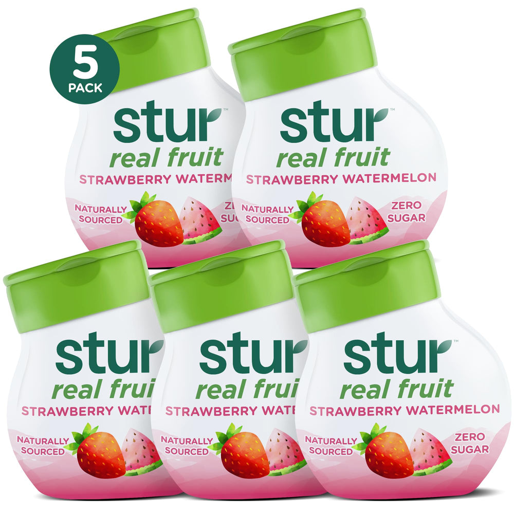 Stur Strawberry Watermelon bottle with real fruit flavor and zero calories.