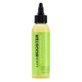 Style Factor LockBOOSTER scalp oil bottle provides lightweight hydration for braided styles.