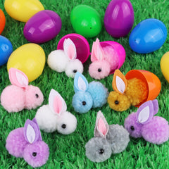 StzMamil Easter Bunny plush inside eggs for soft, durable play