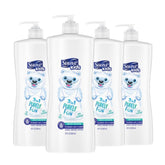 Suave Kids Purely Fun 3-in-1 bottle pour for quick all-in-one cleanse