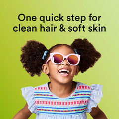 Six-pack Suave Kids Wacky Melon 3-in-1 bottles for busy families.