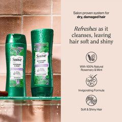 Suave Rosemary & Mint plant close-up highlighting natural fragrance