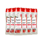 Suave Strawberry Delight bottle shows a hydrating daily cleanse.