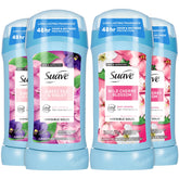 The Suave Wild Cherry Blossom twin pack for daily freshness.