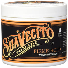 Apply Suavecito Pomade Firme with ease for precise combing and styling control