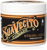 Suavecito Pomade Firme strong hold for long-lasting pompadour and shape