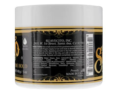 Suavecito Pomade Firme water-soluble formula for easy rinse-out after styling