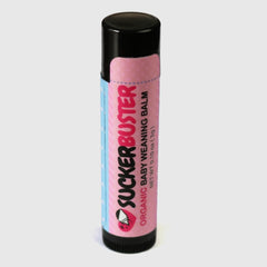 Suckerbuster balm stick close-up shows smooth application texture