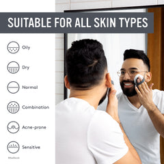 Sud Scrub Charcoal Face Scrubber packaging shot highlighting eco-friendly, plastic-free design.