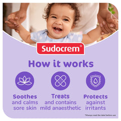 Sudocrem soothing skin relief helps calm irritation