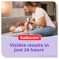 Sudocrem zinc oxide 15.29% formula supports barrier protection
